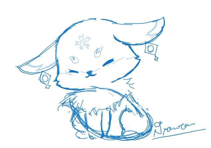 桜アクキーが締切近いから作りたくて描いてる下書きだけ増える 