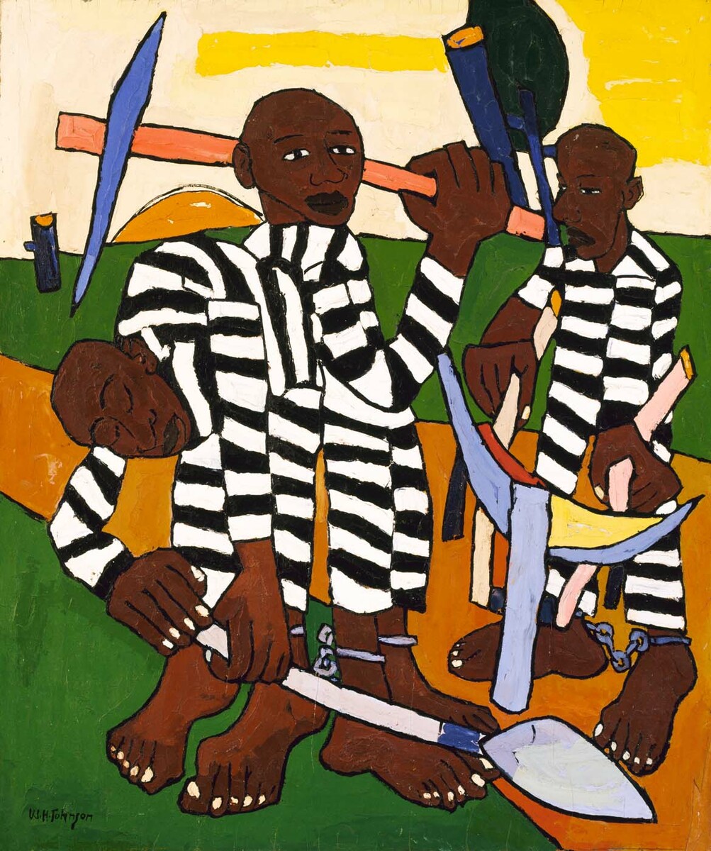 Chain Gang, 1939 #naveart #johnson wikiart.org/en/william-h-j…