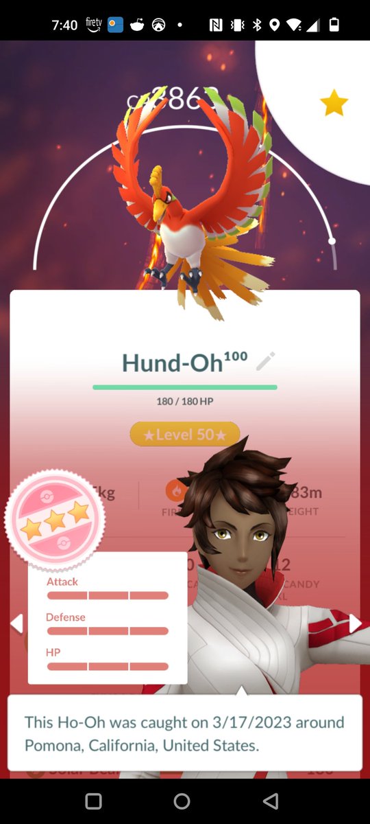 TharealMrRogers's tweet photo. Decided to join a raid since ya know gotta max that #Hundo I got last minute after maxing the #ApexShadowHoOh o well at least they pay off well thanks Niantic lol ✨✨ #ShinyHoOh number 8 #ShinyPokemon #PokemonGO #ShinyCheck #HundOH https://t.co/tErUr33kBc