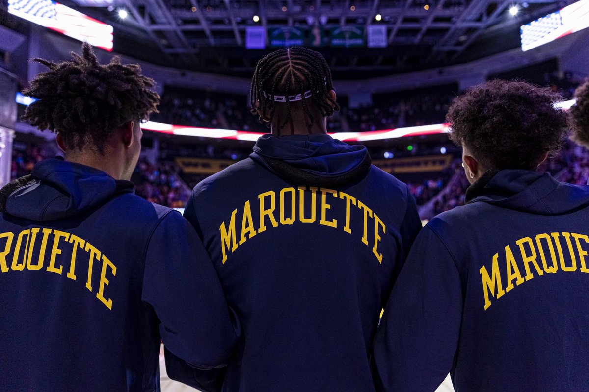 💙 #WeAreMarquette 💛