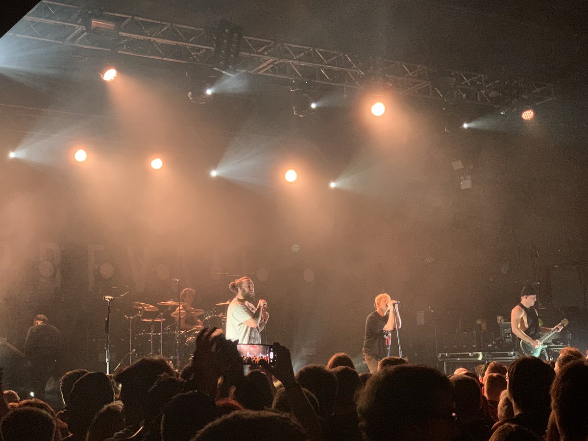 iRDerv's tweet image. Sick gig. Second time seeing @IPrevailBand and the first seeing @BlindChannelFIN @TrashBoatUK . All bands absolutely smashed it! 🤘👌 #o2academy #birminghamo2