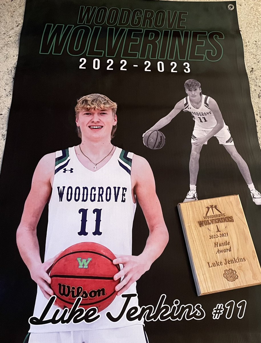 Tonight I enjoyed our end of season basketball banquet. I’m very thankful for receiving the Hustle Award. Thank you Coaches for a great junior season!
<a href="/thegroveboysbb/">Woodgrove Boys Basketball</a>