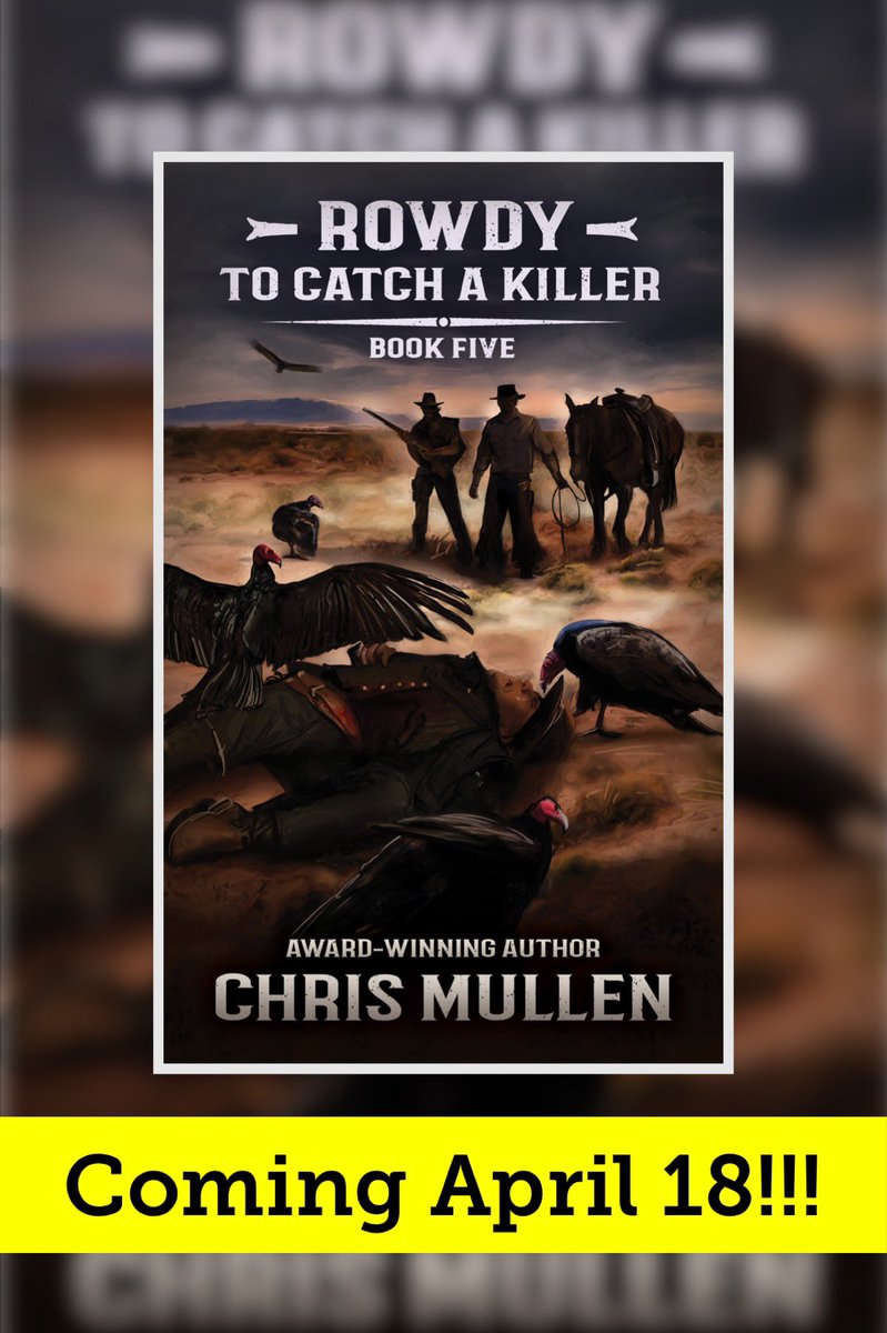cmullenwrites's tweet photo. ROWDY continues to dominate Spring 2023!!! 
PREORDER NOW!!! ⭐️⭐️⭐️⭐️⭐️

https://t.co/4cMHhTAw1v

https://t.co/lYSDJVCXpa

@WiseWolfBooks @GearBooks 
#readrowdy #chrismullenwrites
#texasauthor #book 
#books #fyp #newrelease #preorder #booklaunch #read #reading #series #yawestern https://t.co/HWWwSkJSbf