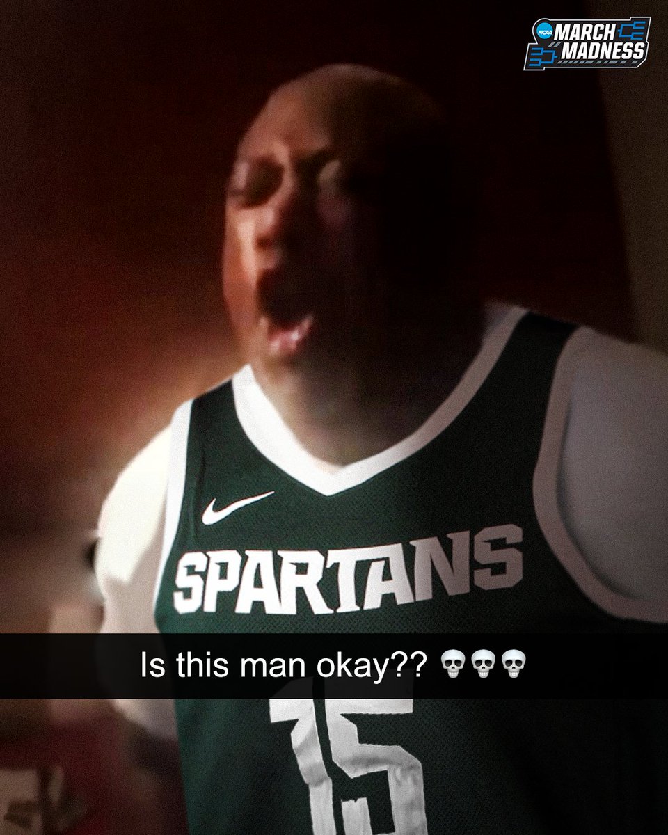 "THAT'S WHY HE'S THE GOAT" 🗣

Tom Izzo has now made the Sweet 16 FIFTEEN times in his last 25 appearances