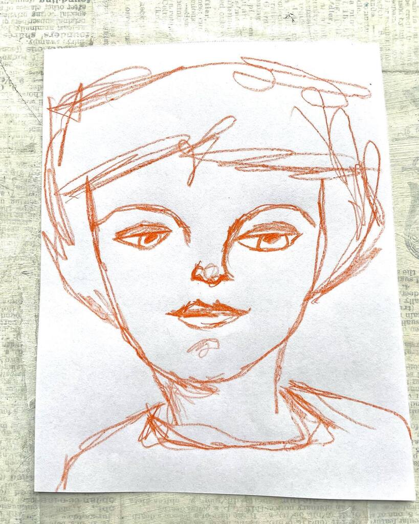 CraftyHope's tweet photo. Day 26 of #making100faces for #the100dayproject
There’s something about drawing with a super basic colored pencil. I just love them.
#100dayproject #the100dayproject2023 #drawingfaces #coloredpencil #facedoodle #doodledface https://t.co/aZS7GIagci https://t.co/9tVZQBm0HM