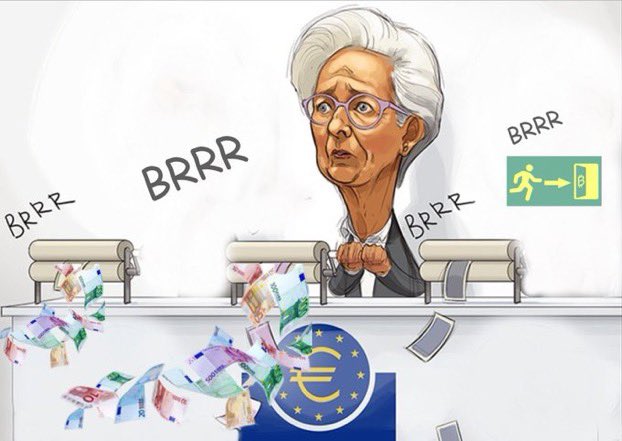 bitcoin_der's tweet photo. @ecb Well, that QT didn’t last long! #Bitcoin https://t.co/EOoHtep9PP