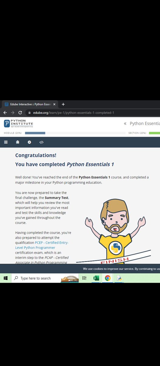 WallyOwi30's tweet image. Pcep summary test tips? Probably going to buy the website ahead of time and say fetch 😄🐍
#pcep #pceptutors #pythonprofessionals