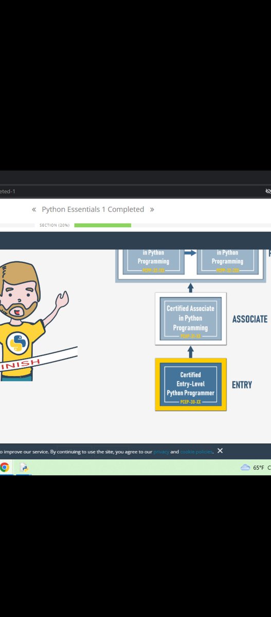 WallyOwi30's tweet image. Pcep summary test tips? Probably going to buy the website ahead of time and say fetch 😄🐍
#pcep #pceptutors #pythonprofessionals