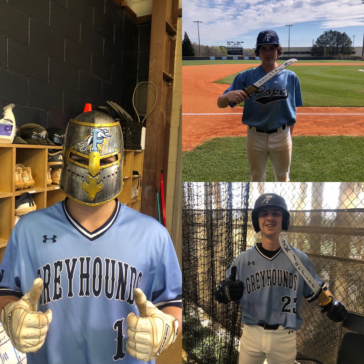 CoachLotz10's tweet photo. Three recognitions from our win against Blessed Trinity this past Wednesday! Thank you to @DREWABNEY11 for his sacrifice for the brotherhood and earning the #OnBaseArmor. #2KWarrior awards earned by @mattstrydom20 (7 pitch at bat) and @t_morneau44 (8 pitch at bat)! #GTMTA #PGATO https://t.co/m6IxWG0k3d