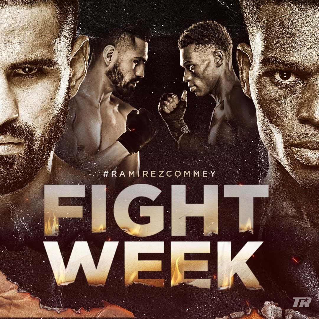 Fight week in Fresno 🔥📍

#RamirezCommey | MAR 25 | @ESPN