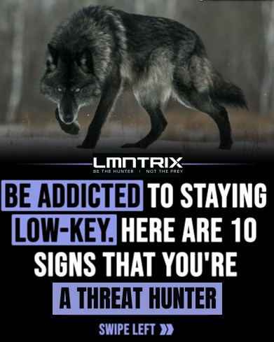 Are you a threat hunter? Then you know that the best way to catch a threat is by staying low-key and operating as a lone wolf. Being addicted to staying in the shadows allows you to blend in, move undetected, and catch your prey by surprise

#BeTheHunterNotThePrey #cybersecurity