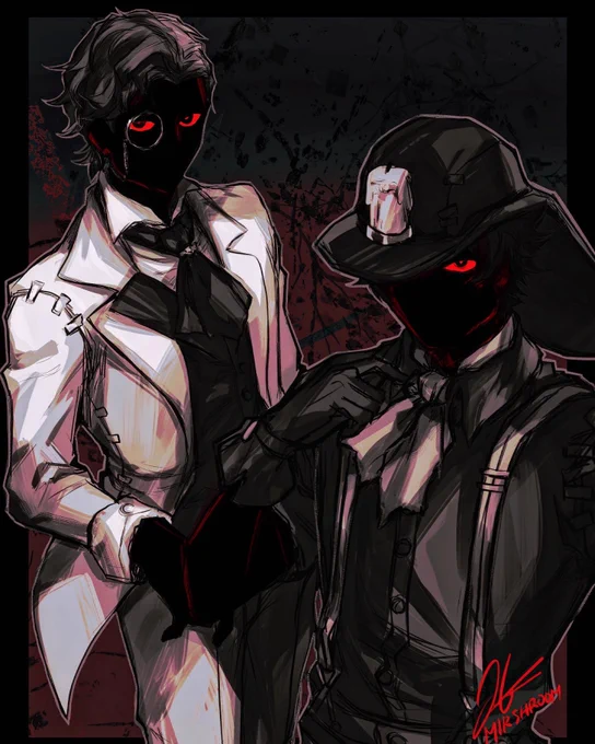 just two great pals #IdentityV 