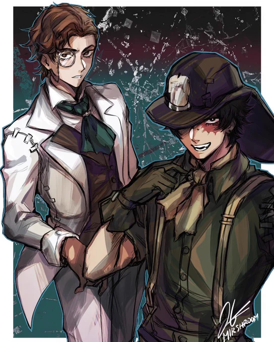 just two great pals #IdentityV 