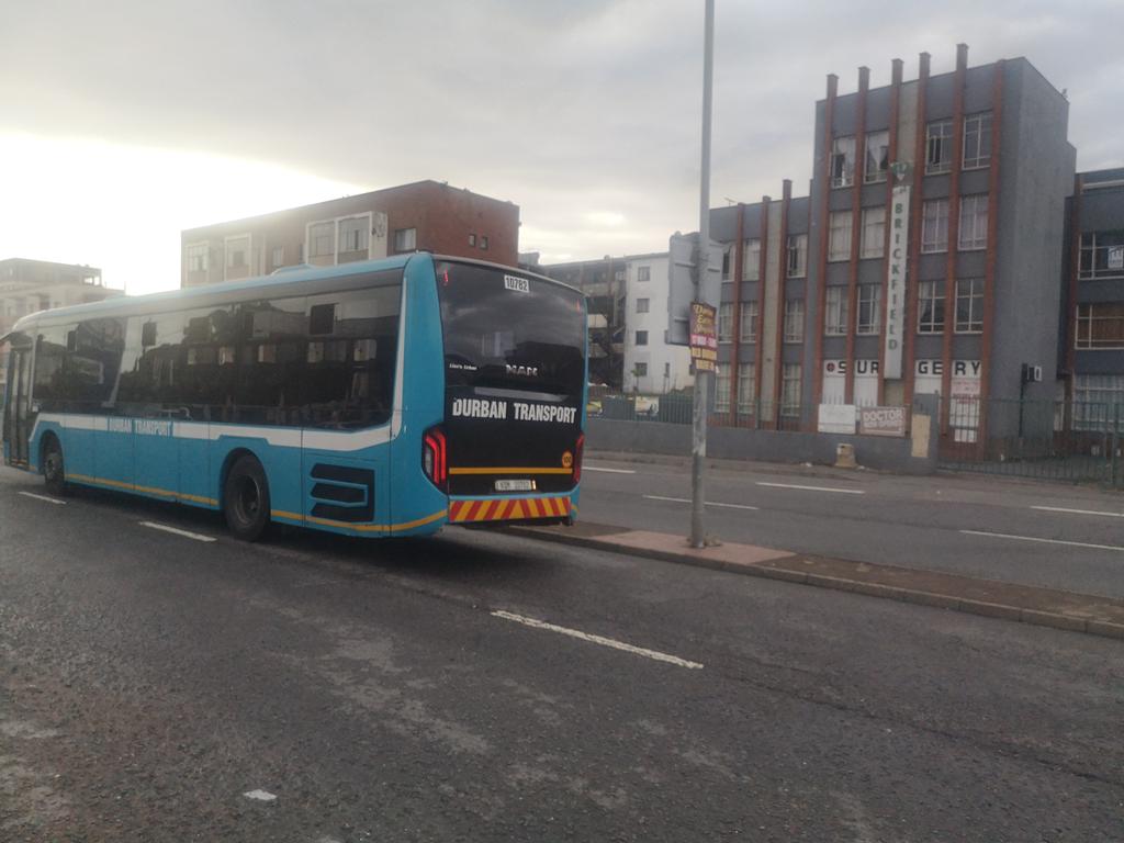 Suthentira Govender (@suthentirag) on Twitter photo A lone municipal bus travels through Overport, Durban usually a busy business zone
<a href="/TimesLIVE/">Times LIVE</a>
<a href="/yasantha/">Yasantha Naidoo</a> A lone municipal bus travels through Overport, Durban usually a busy business zone
<a href="/TimesLIVE/">Times LIVE</a>
<a href="/yasantha/">Yasantha Naidoo</a>