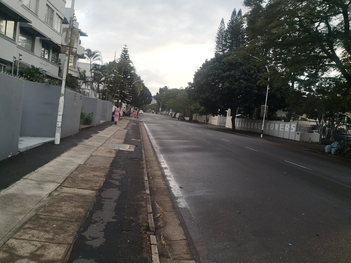 Suthentira Govender (@suthentirag) on Twitter photo The usually bustling Musgrave Road in Durban, resembles a ghost town this morning
<a href="/TimesLIVE/">Times LIVE</a>
<a href="/yasantha/">Yasantha Naidoo</a> The usually bustling Musgrave Road in Durban, resembles a ghost town this morning
<a href="/TimesLIVE/">Times LIVE</a>
<a href="/yasantha/">Yasantha Naidoo</a>