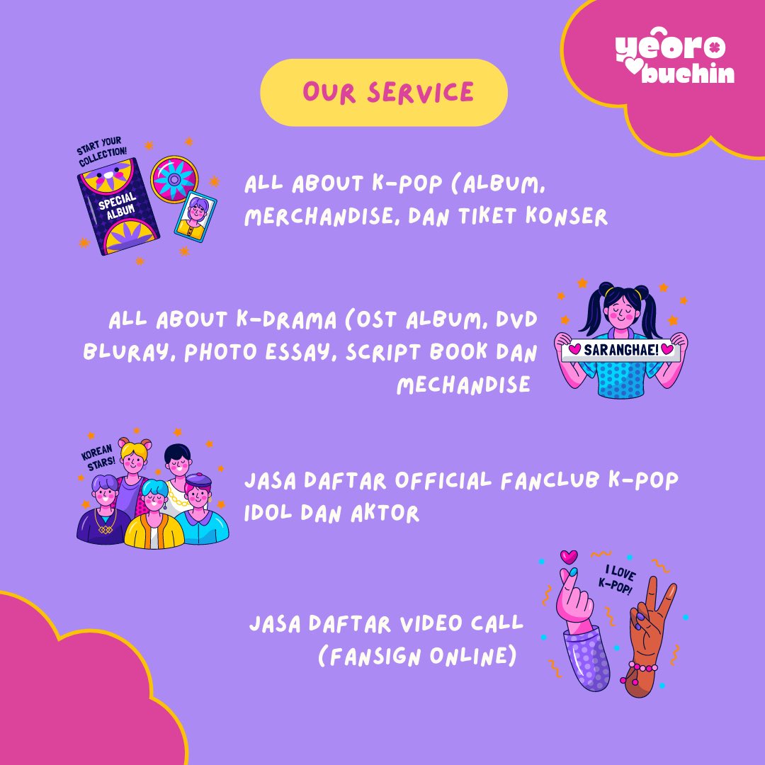 Yeochin PO Album Merch dan Jastip Korea tweet media