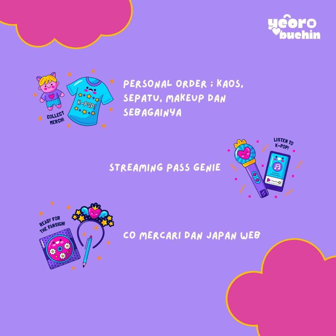 Yeochin PO Album Merch dan Jastip Korea tweet media