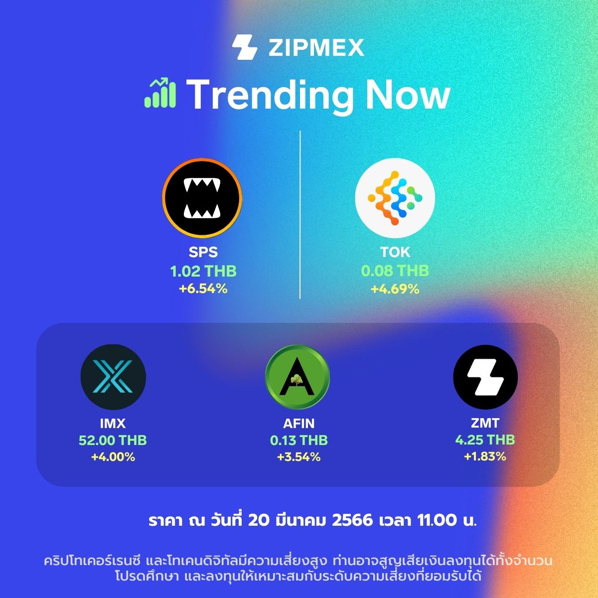 Zipmex Thailand tweet media