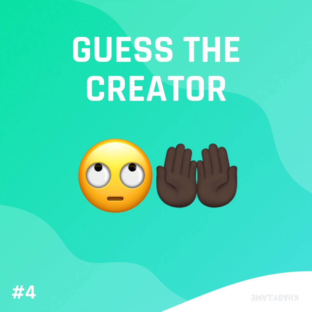 New week, new creator riddle! 🌈
.
.
.
#creatoreconomy #financialfreedom #contentcreator #contentcreation #contentmarketing #creators #artists #influencers #filmmakers #vloggers #educators #youtube #tiktok #twitch #creatormotivation #creatorcommunity #learningisfun #livestream