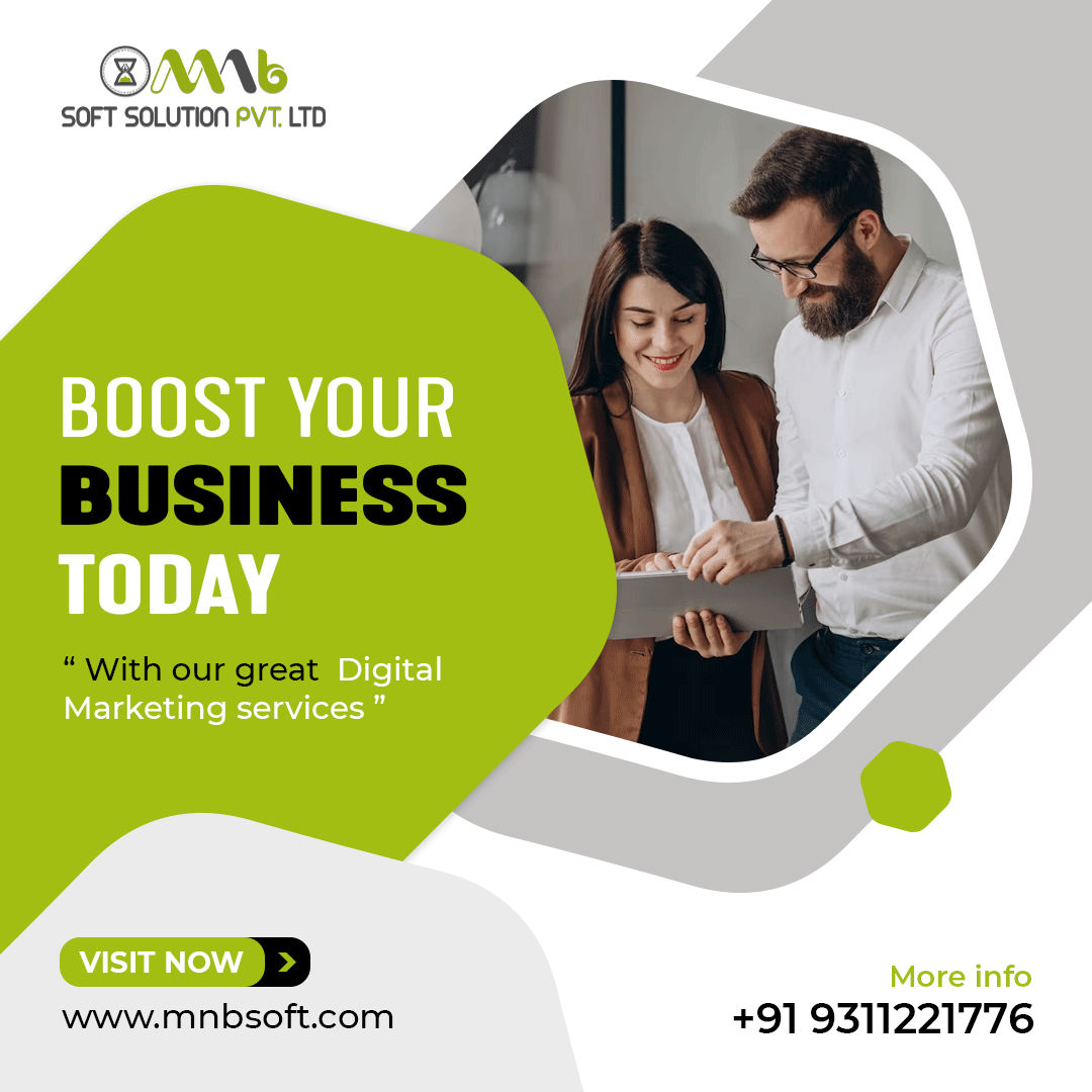 BOOST YOUR BUSINESS TODAY

For complete information about our service contact us at- +91  9311221776

#SEO #searchengineoptimization #serachenginemarketing #digitalmarketingagency #digitalmarketing #digitalservice #searchenginoptimizationservice #seoforstratup #mnbsoft