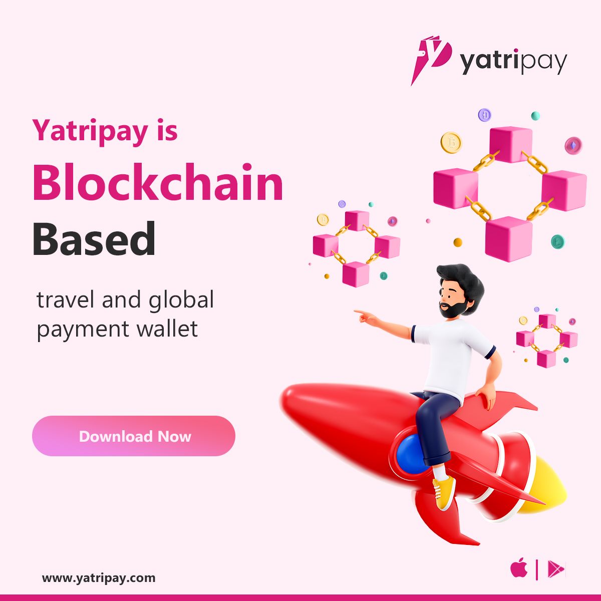 Yatripay's tweet photo. Yatripay is a blockchain based travel and global payment wallet.
.
👇🏻Download today
https://t.co/LTTDgZmXT9...
.
#ytpblockchain #blockchain #cryptoswap #cryptoswapping #cryptoexchange #YTPblockchain #cryptocurrency #ytpcoin #travelcashless #cryptocurrencyswiping #stakingplatform https://t.co/X81X8L7442