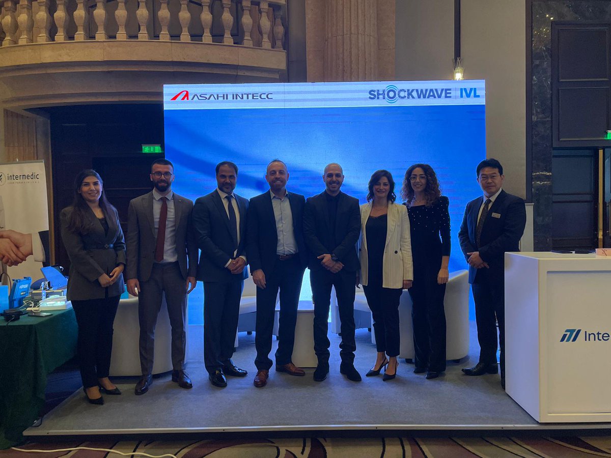 AsahiInteccMEA's tweet photo. Clips from 14th International Congress of the Lebanese Society of Cardiology, 15 - 18 March 2023.
Special thanks for IntelMed Team !

#cardiology #pci #cto https://t.co/dF3Kfe5ORp