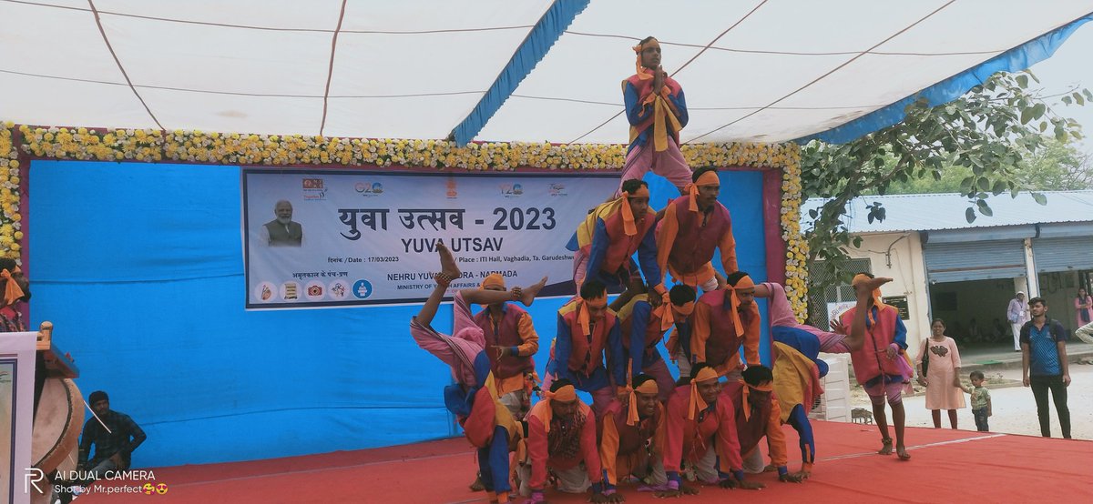 YuvaNarmada's tweet photo. #nehru_yuva_kendra_narmada organised by district level #YuvaUtsav2023 @Nyksindia @Anurag_Office @YASMinistry @PMOIndia @NITKM2021 @NisithPramanik @nyksgujarat @AnkkitVasava @Prempyaritadavi @paryushalvasava https://t.co/ZRNrSOKaWy