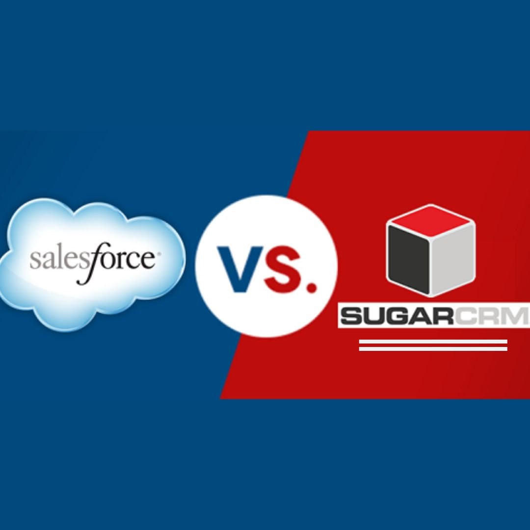 SugarCRM vs Salesforce Compared 2023: Is SugarCRM or Salesforce Best? The ultimate difference between SugarCRM and Salesforcecom often comes down to one perception: Salesforce CRM is better for large enterprises thanks to its sophisticated sales force automations, while SugarCRM