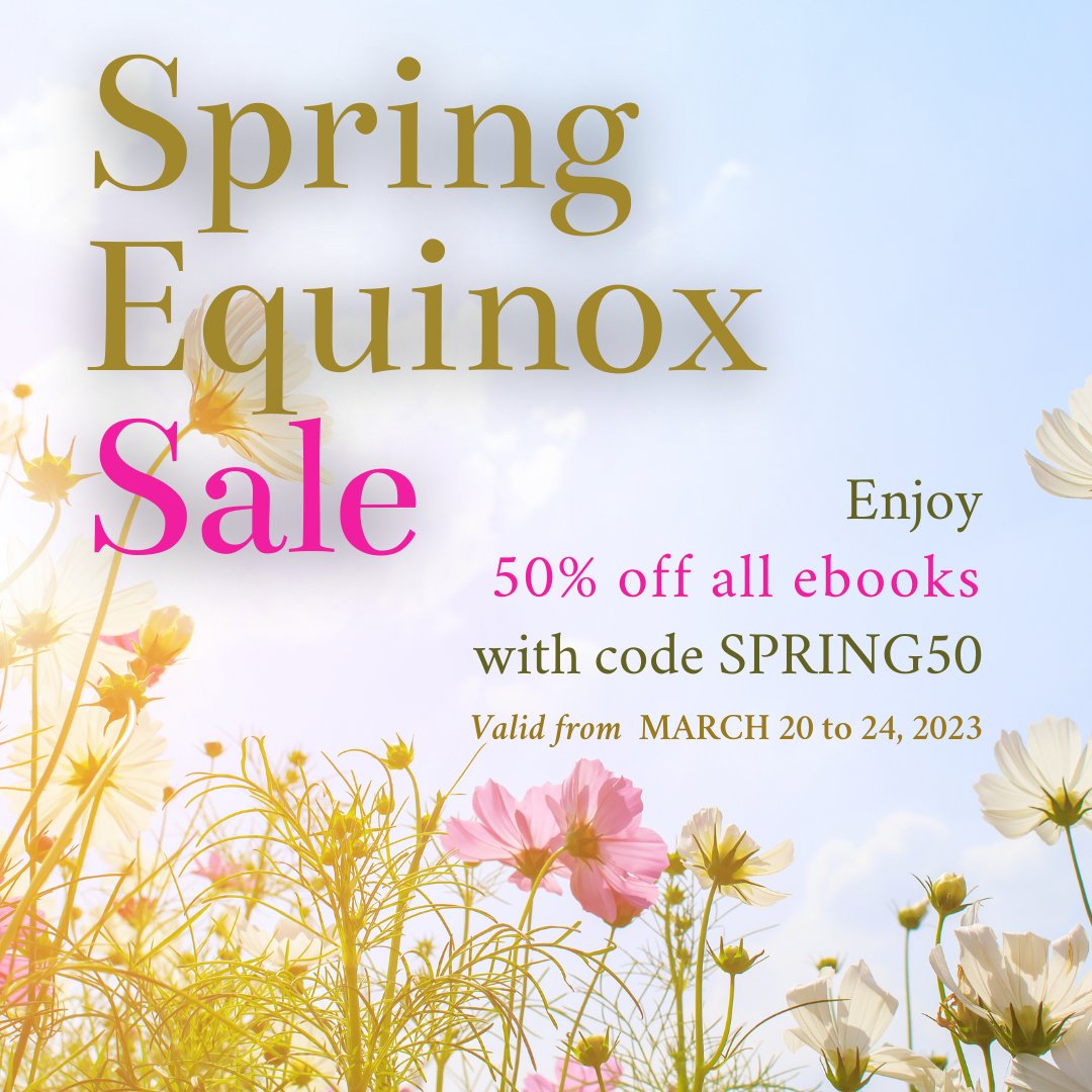 To celebrate this time of transition into a new season, we are offering 50% off all Parallax Press ebooks on our website using code SPRING50 - Valid this week, March 20-24 at parallax.org.