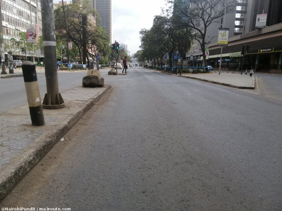 a3Route's tweet photo. 08:16 They have closed State House Road, Nairobi CBD,Kibra and Juja road. No movement at all. Business unusual  https://t.co/W3gFkwlEnL via @NairobiPundit