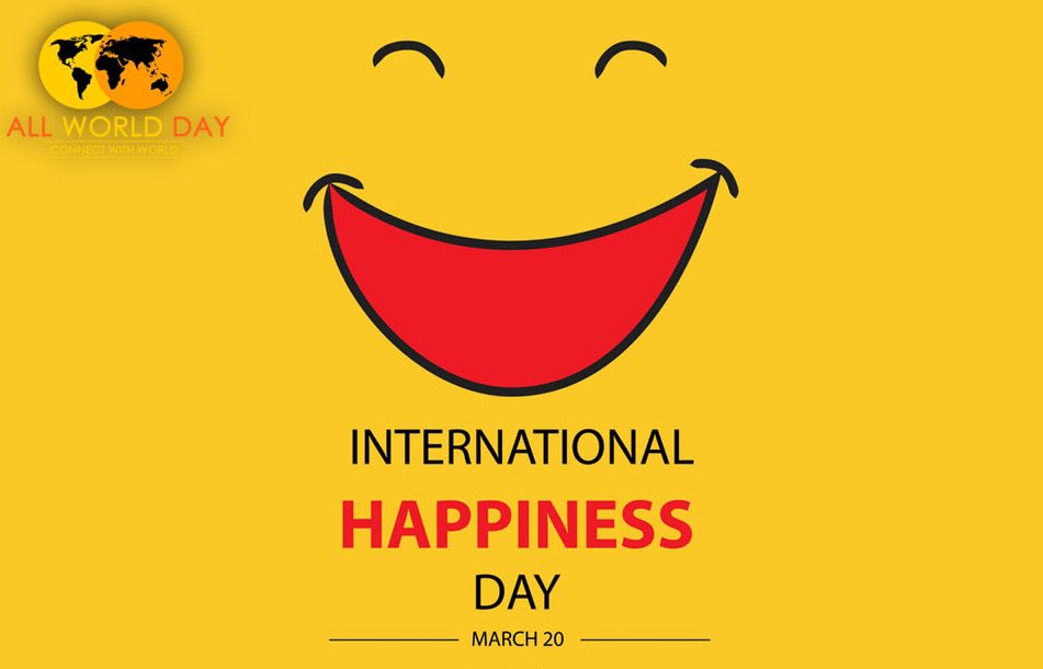 Morning and happy #InternationalHappinessDay established by the UN 🇺🇳 to recognise the importance of happiness in the lives of people around the world. The success of a country is not just measured by economic performance but by the wellbeing of its people. Be happy and smile 😊!
