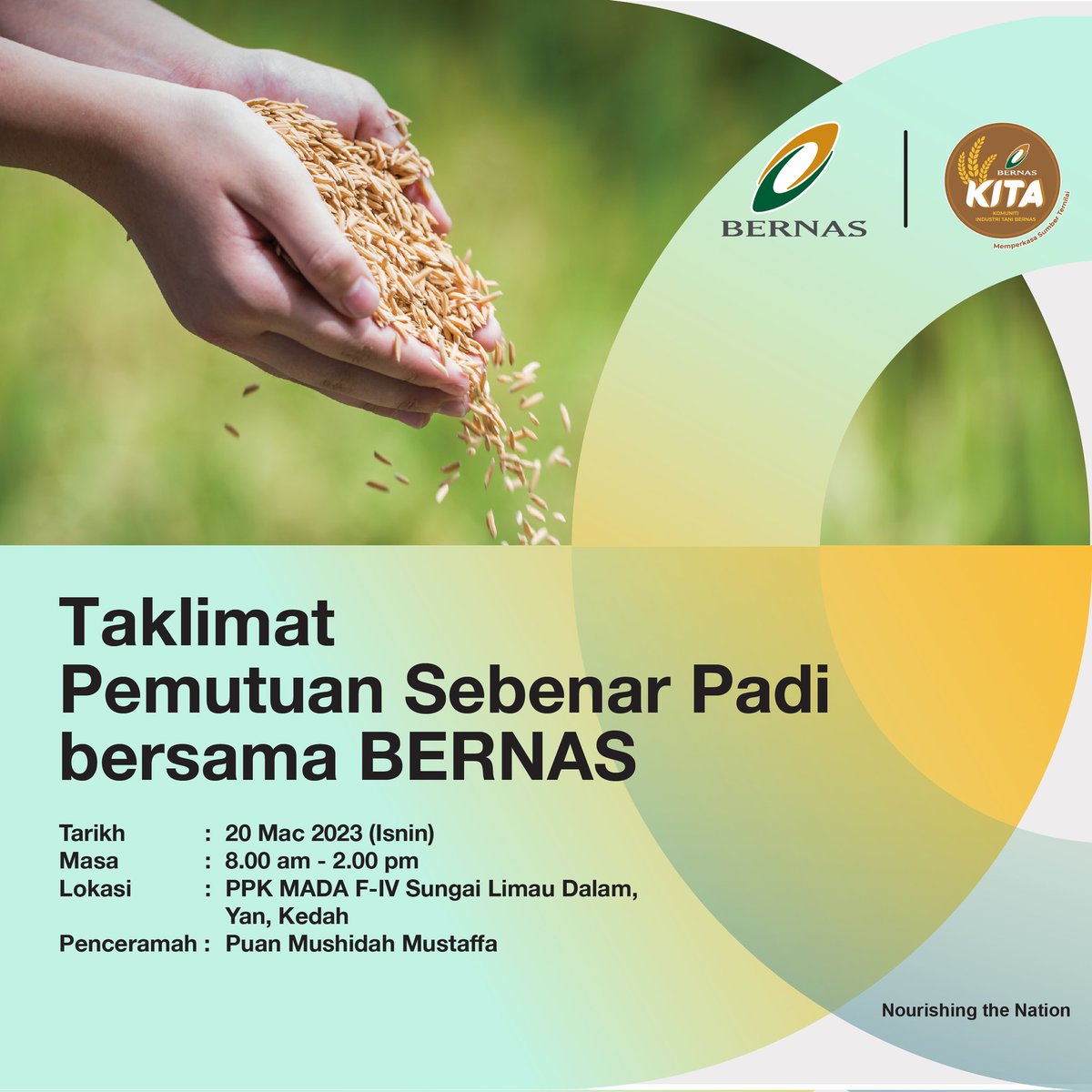 BernasOfficial's tweet photo. Taklimat Pemutuan Sebenar Padi bersama BERNAS sedang berlangsung di PPK MADA F-IV Sungai Limau Dalam, Yan, Kedah.
#BERNAS #KesejahteraanuntukSemua #NourishingtheNation #SmartSBB #ProgramKITA #PemutuanSebenarPadi #Malaysia https://t.co/rBAXvawLqk