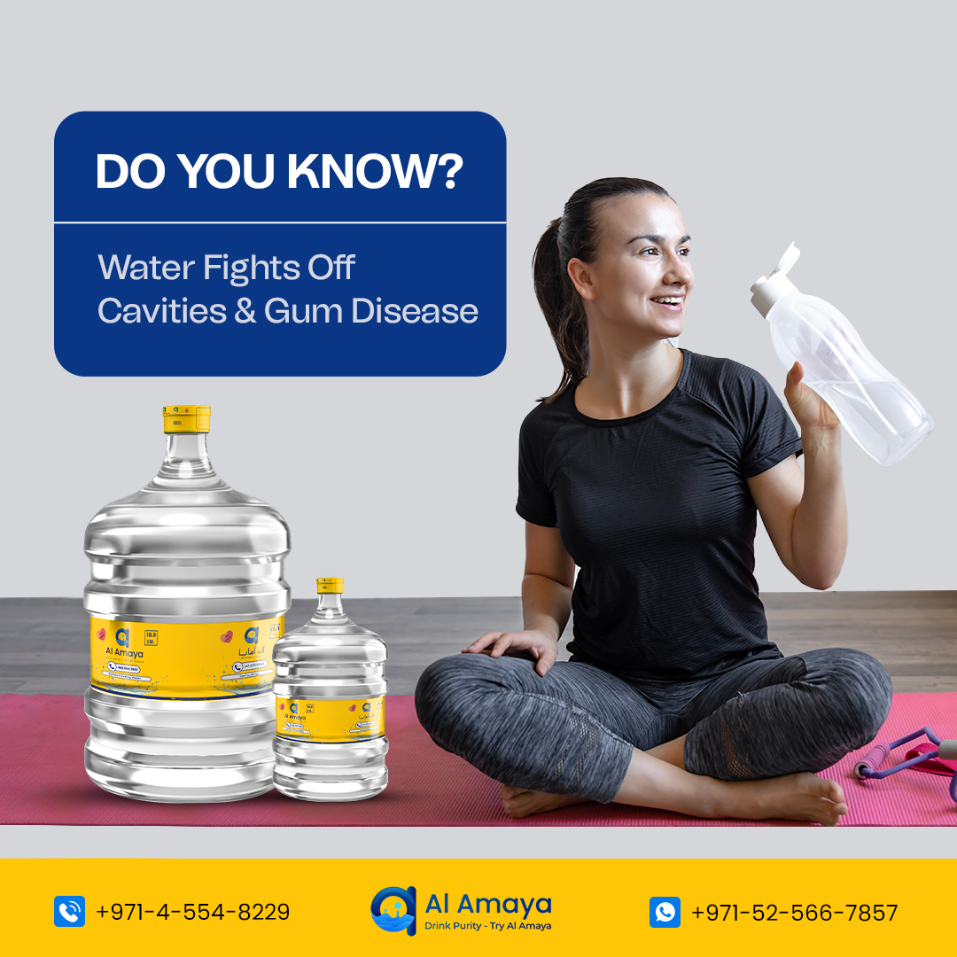 alamayawater's tweet photo. Do you know that water can help fight off cavities and gum disease?
#Drinking water after meals helps rinse away food #particles and acids that can harm your teeth and gums. So, don't forget to #hydrate and keep your smile healthy! 🦷😁
#alamaya #صباح_الخير #يوم_السعادة_العالم https://t.co/oNQRs5zWrS