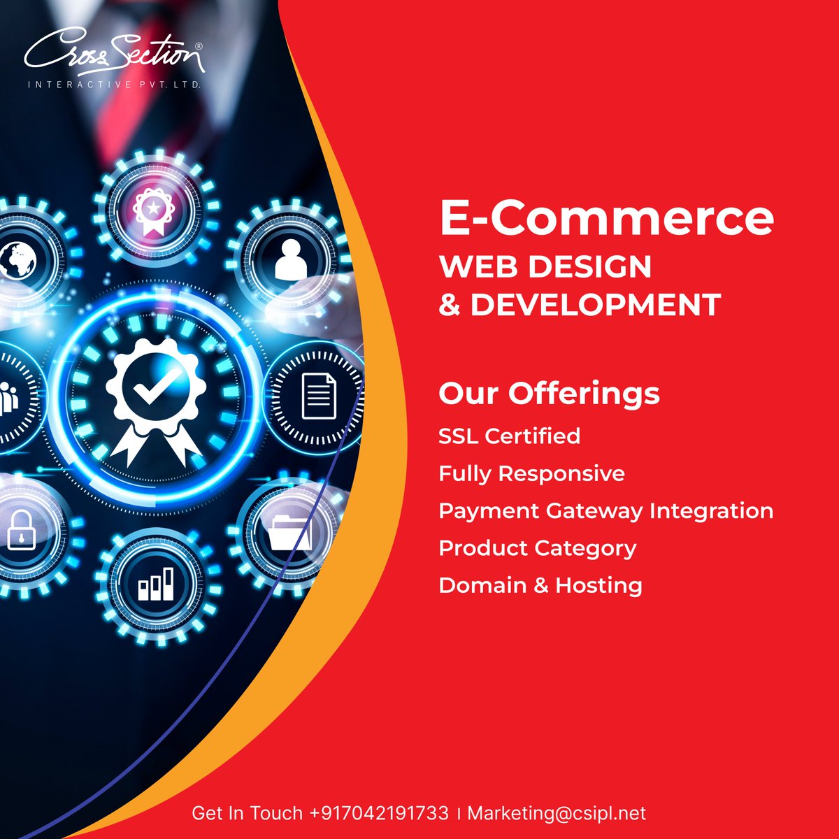 Use creative #ecommerce #websites to stand out from the crowd. Successful #responsivewebsites are given.
#CSIPL will provide #businesses with optimized #ecommercewebsites that will simplify the shopping process and help them lay a solid basis for the future.
#csipl #noida #delhi