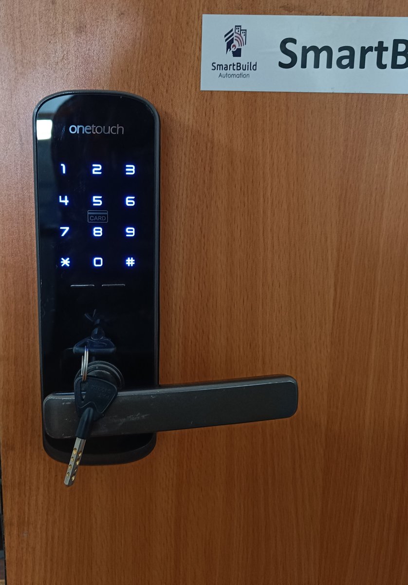 SmartBuildAuto's tweet image. SmartBuild Automation (One-stop integrated Automation solution for your style of living and work spaces)
#smartswitch #smartswitches #senser #doorlock #doorlocksystem #hometheatre #hometheaterdesign #CCTVCamera #securitycameras #HomeAutomationIndia 
Door lock systems