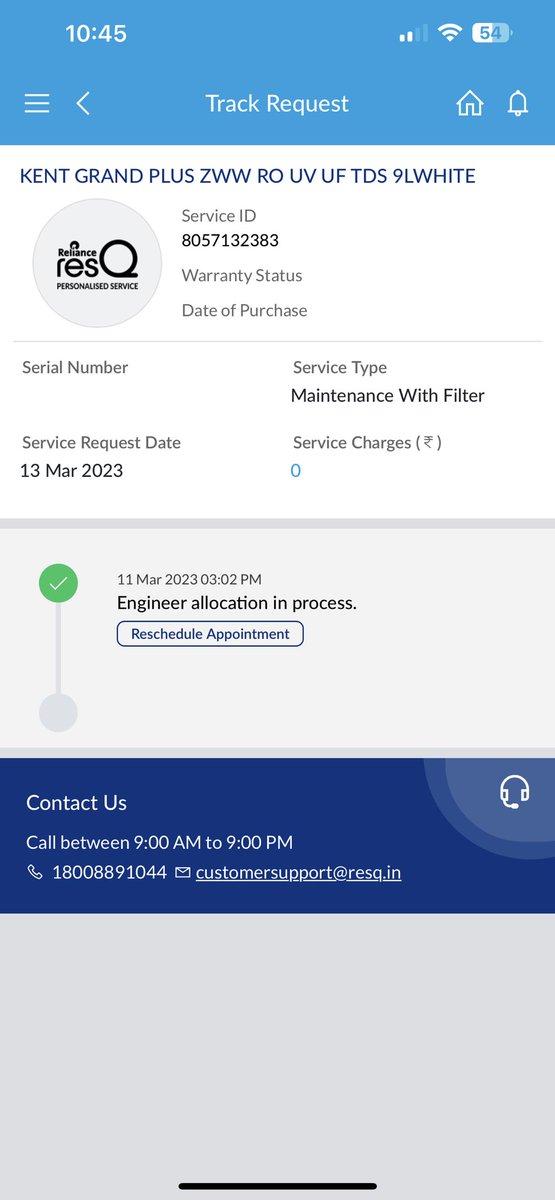 iamprasoons's tweet photo. @RelianceDigital Sorry state of customer service from @RelianceDigital. 10th day without any resolution. Every time you call to the customer care they just give you another 72 hours reassurance. You have to keep calling their CC &amp; beg for service. #PatheticCustomerService https://t.co/ho8LE2Pnwi