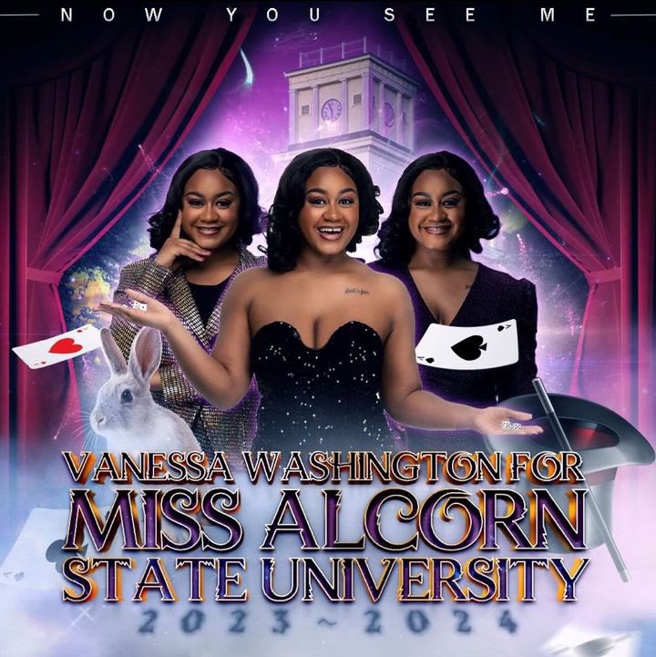 It brings me great pleasure in announcing my candidacy for the 97th Miss Alcorn State University!! Greetings Alcorn Braves💜💛
I am Vanessa Washington, a junior Biology Pre-medicine major from Little Rock, Arkansas. And THIS is where the M.A.G.I.C begins✨