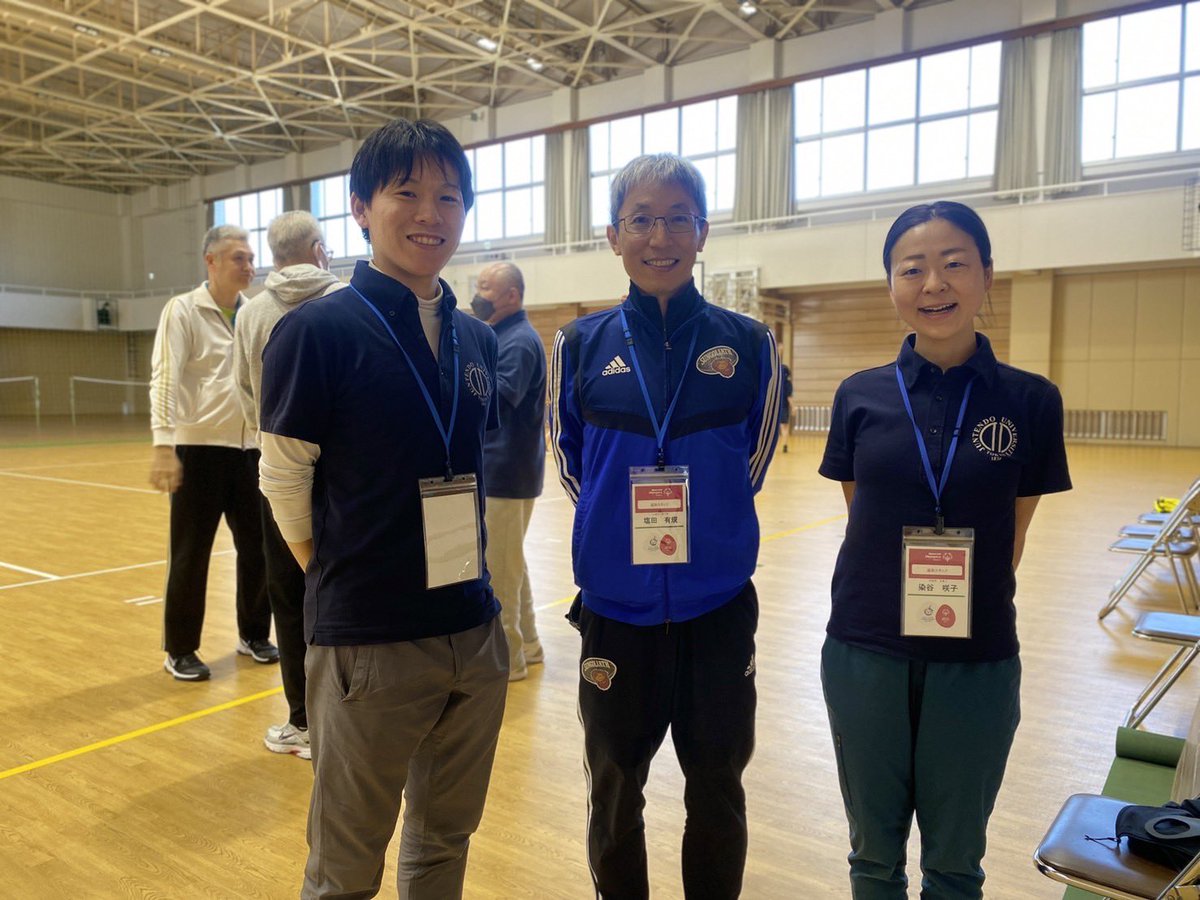 so_nippon's tweet photo. WGベルリンでは、
順天堂大学スポーツ医科学研究室の3名の方々に、日本選手団として帯同いただきます！

今回の合宿でもサポートいただきました✨

#SpecialOlympicsWorldGames
#Berlin2023 #ベルリン2023 https://t.co/PcFNvH3fTU