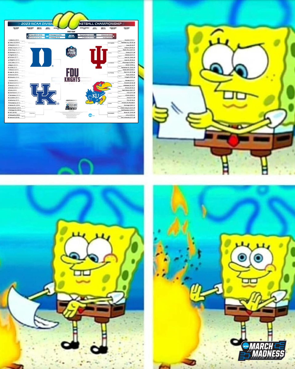 Tough weekend for blue blood brackets 😅

#MarchMadness