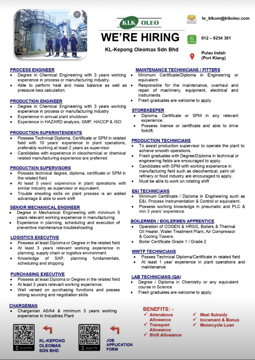 JOB VACANCY AVAILABLE

rt &amp; spread it 

<a href="/Twt_MKHcareer/">MKH Job Career</a> <a href="/twtkerjakosongg/">Twt Kerja Kosong MY🇲🇾❤️🇵🇸</a> <a href="/twtshah_alam/">Pentadbir | twtshahalam</a> <a href="/twt_n9/">TWTN9 | EDMIN</a> <a href="/SenawangTV/">SENAWANGTV™️🇲🇾</a> <a href="/twt_um/">Admin</a> <a href="/ut_utrolllll/">ehnakfinaldah</a> <a href="/KangarTV/">Kangar Perlis</a> <a href="/twt_malaysia/">Rakyat: #curatorMY</a> <a href="/MohKeIpoh/">Mohhh!</a> <a href="/KuantanTV/">Kuantan Pahang</a> <a href="/UTeM_twt/">UTeM || Pentadbir Mode</a> <a href="/putrajayaMY/">Putrajayaku</a> <a href="/twt_kedah/">Twt Kedah</a> <a href="/TwitPerak/">Adm!n | Perakian 🇲🇾 🇵🇸 𝕏</a> <a href="/JobVacanciesMY/">JOB VACANCY M’sia</a> <a href="/Twt_Cyberjaya/">Cyberjaya Info</a>