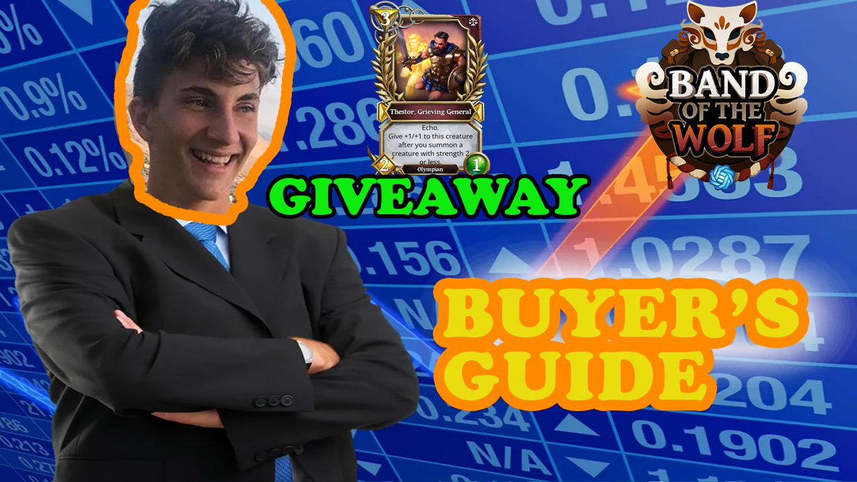 Go check my first real video on youtube! 
"Gods Unchained Band of the Wolf Buyer's Guide: Buy Smart!" 
I will even giveaweay a legendary Thestor to a lucky winner! All the feedbacks are appreciated...looking forward to drop the tier list video! youtu.be/zvzI80pvgZ8