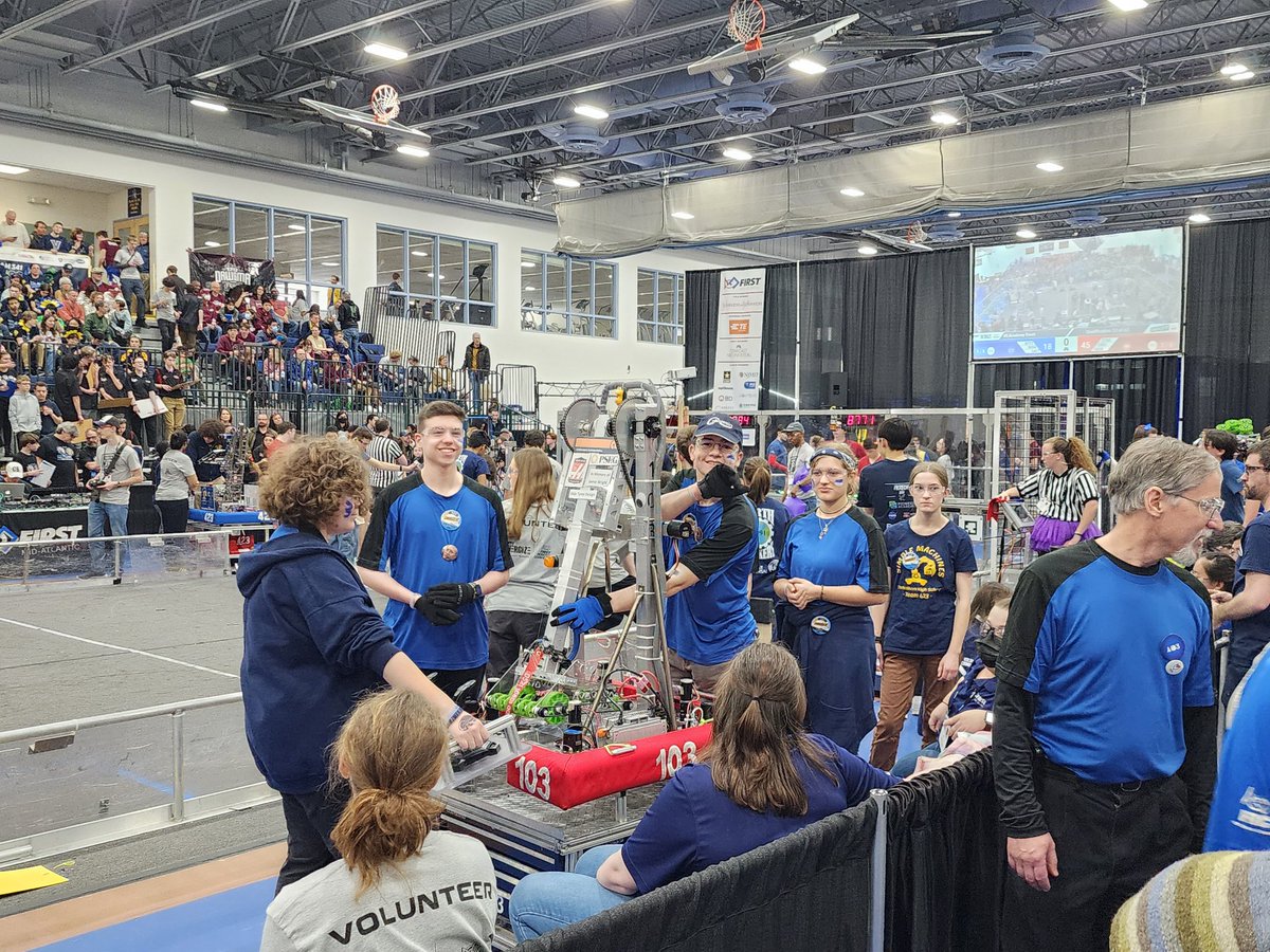 Cybersonics FRC Team 103 (@cybersonics) on Twitter photo Finished the competition as finalists and came home with silver metals thanks you #1218schrobotics and #earthquakers9094 for an amazing alliance. @rheffPSD <a href="/aschlosser_PSD/">Amber Schlosser</a> <a href="/palisdPHS/">Palisades High School</a> <a href="/PalisdSUPT/">Dr. Bridget O'Connell</a> <a href="/palisdPATCH/">DVHolmes Palisades SD</a> Finished the competition as finalists and came home with silver metals thanks you #1218schrobotics and #earthquakers9094 for an amazing alliance. @rheffPSD <a href="/aschlosser_PSD/">Amber Schlosser</a> <a href="/palisdPHS/">Palisades High School</a> <a href="/PalisdSUPT/">Dr. Bridget O'Connell</a> <a href="/palisdPATCH/">DVHolmes Palisades SD</a>