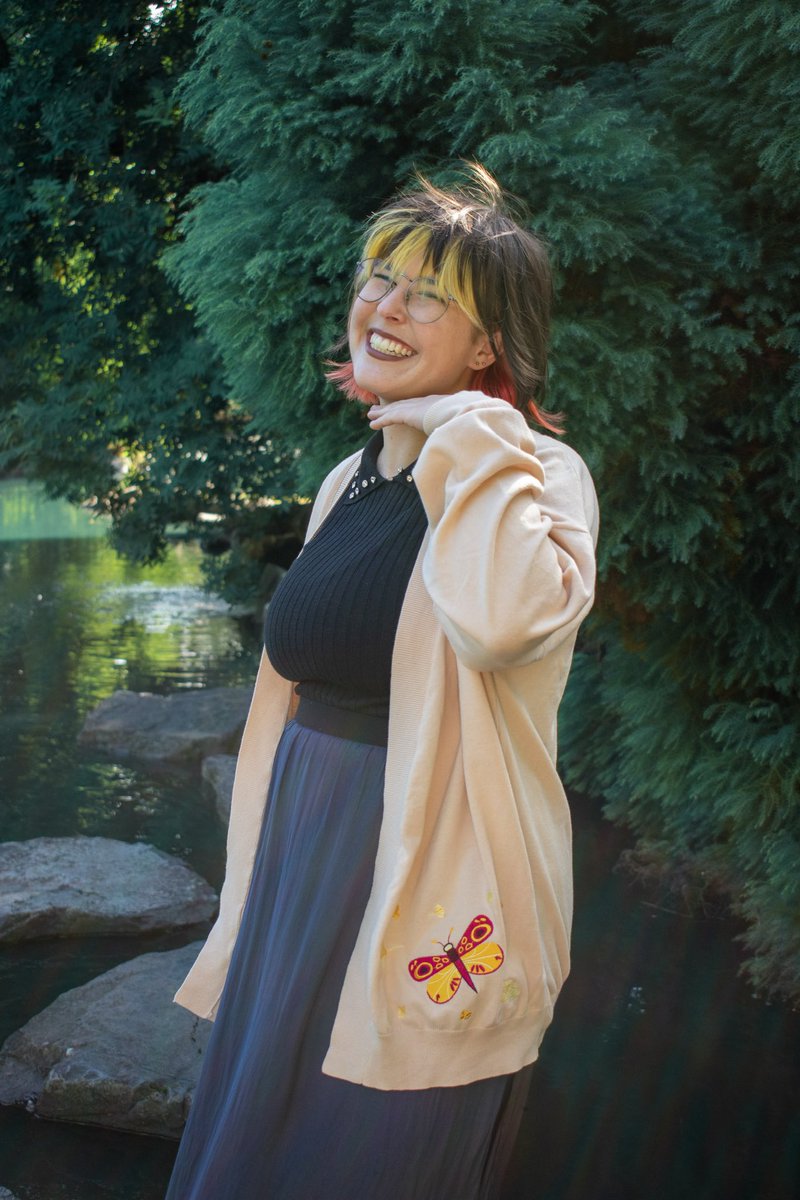 fromstudiokay's tweet photo. My embroidered cardigan collection is close to 75% funded on Kickstarter 🙏

🌿 100% cotton
🌟 fits up to 6XL
🍓 cute embroidered details
💖 POCKETS!

We are so close to the goal so RTs, shares and comments are super appreciated! Check it all out at https://t.co/SlLLdB0sm9✨ https://t.co/h1wH6qLNhk