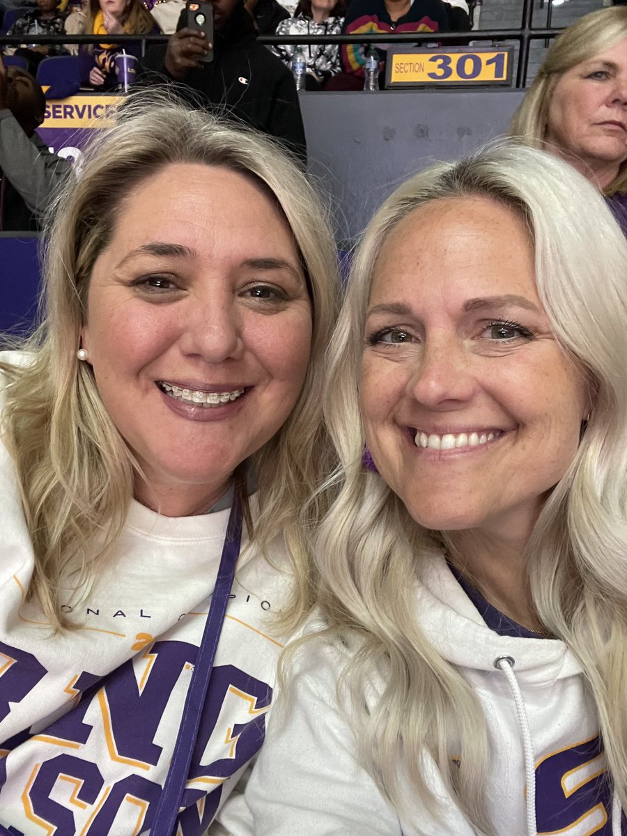 Geaux time Tigers! <a href="/LSU/">LSU</a> <a href="/LSUsports/">LSU Tigers</a> #marchmadness2023 #lsutigers #lsutigergirls
