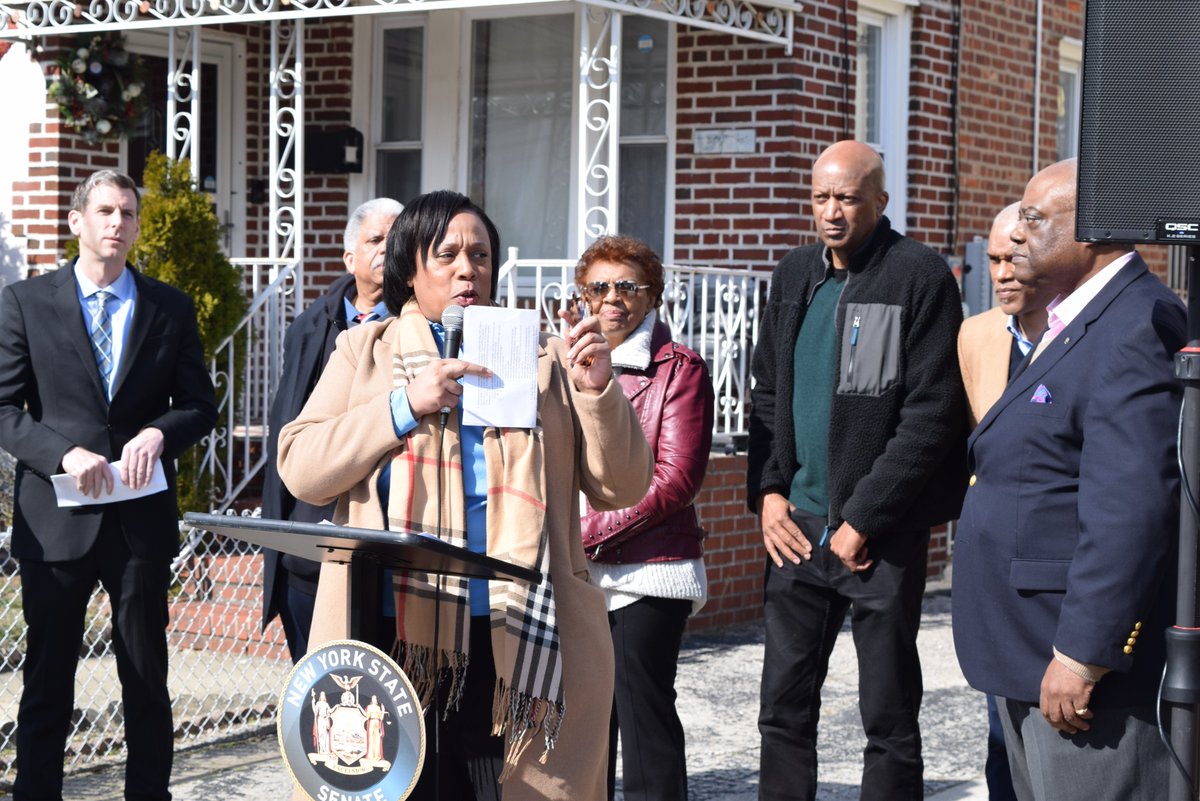 FederatedL's tweet photo. Press conference in opposition to Hochuls housing plan that proposes TOD's, ADUs and Upzoning. SAY "NO". Contact your state senator/assembly person. https://t.co/1ou4c115aI