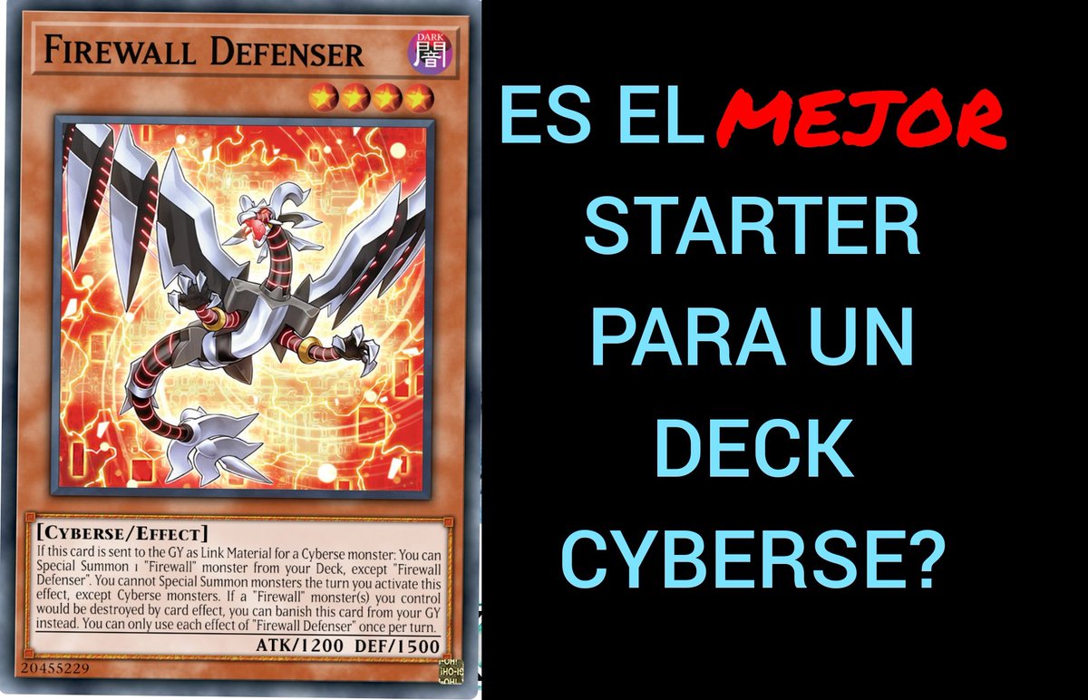 cinet_universe's tweet image. Nuevo video en el canal donde vemos algunas de las pros y contras de los nuevos firewall
youtu.be/Qf5tDtc3HpI
#yugiohtcg 
#Codetalker