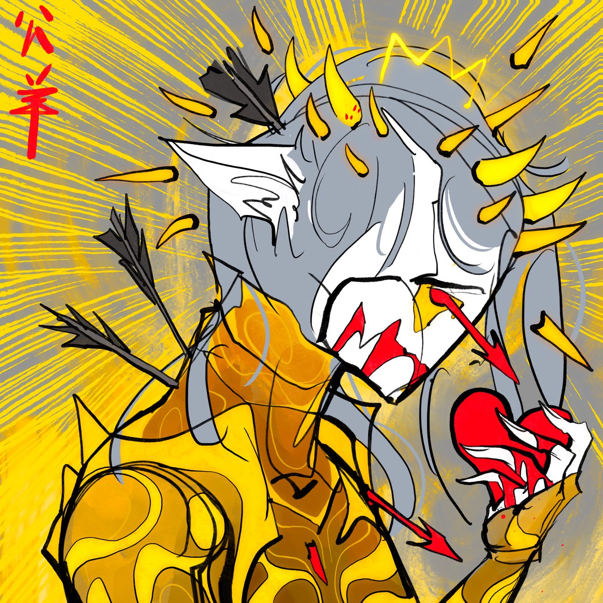 Ghxsts's tweet photo. 👑 Lord of Predators👑 

auction lasts 24 hours, bidding starts at 0.666 ETH

it's the first time a hand has appeared in a PFP of mine.

There will only be 10 Lords, one for each species:
https://t.co/pzzCATQcJm https://t.co/kyEi1wmreU