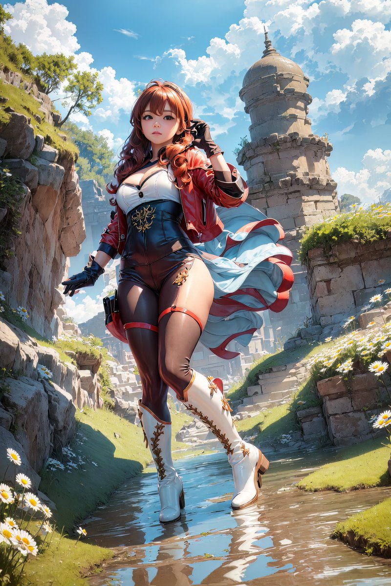 Ciberyai's tweet photo. Just blend a model with ultra fine details of Amber🥰#ai #AIart #AIArtwork #cosplay #cosplayergirl #anime #gaming #stablediffusion #stablediffusionart #sexy #kawaii #Genshin #GenshinImpact https://t.co/px00jE3cX9