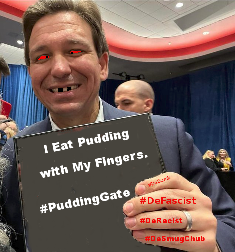 time4kind's tweet photo. @3Dman44 . #PuddingGate
#DeFascist Eats DePudding!
. #SlobGate https://t.co/VqbaAcj8sJ