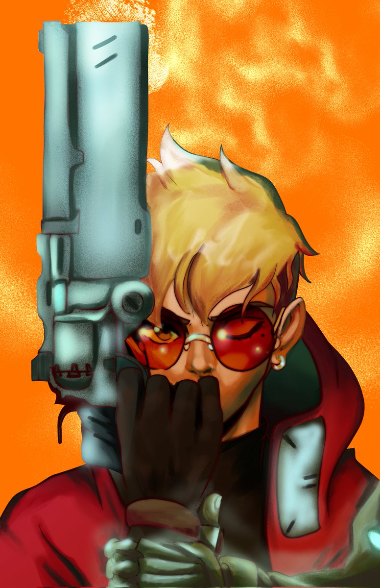 slipslidn's tweet photo. Vash from Trigun Stampede https://t.co/gfyGrS6y7U